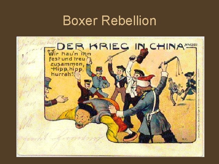 Boxer Rebellion 