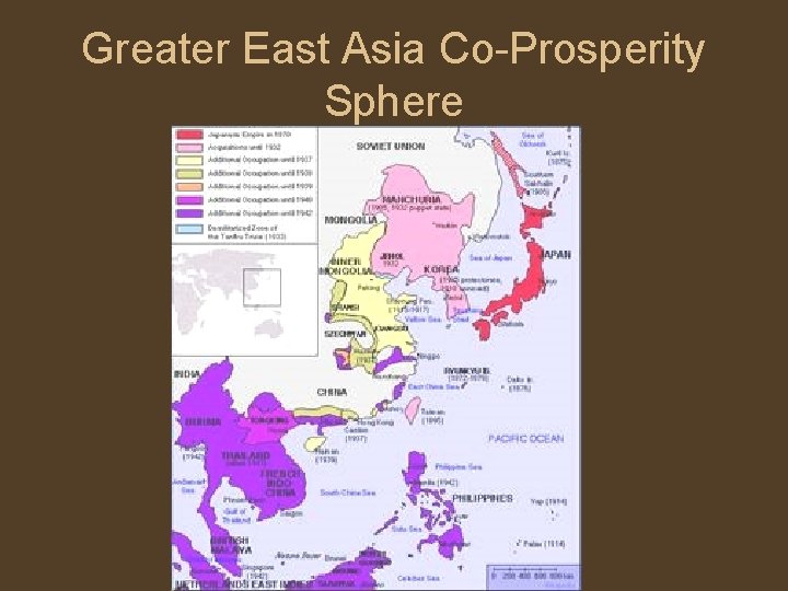 Greater East Asia Co-Prosperity Sphere 