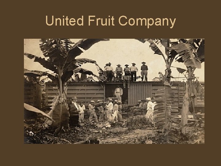 United Fruit Company 