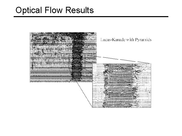 Optical Flow Results 