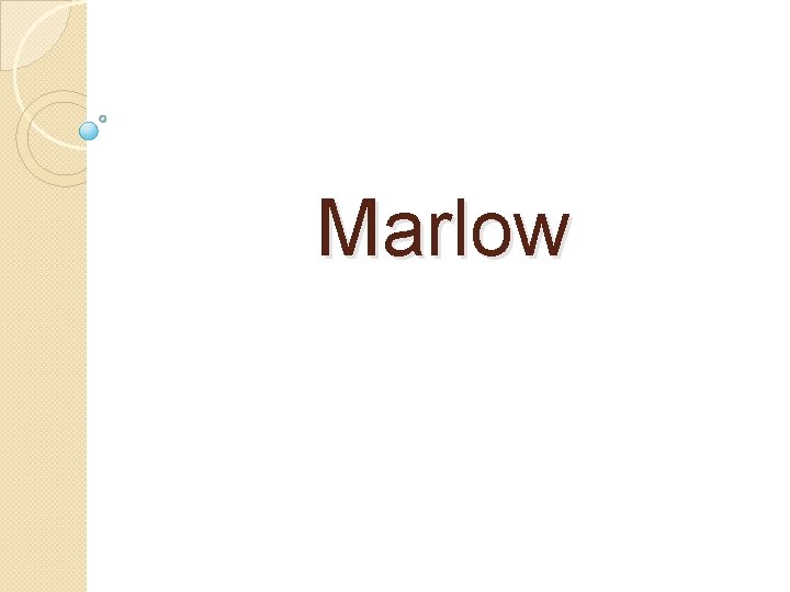 Marlow 