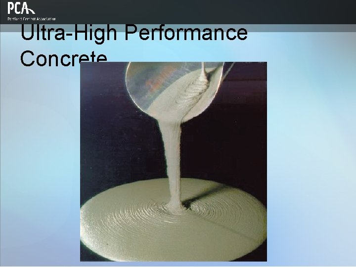 Ultra-High Performance Concrete 