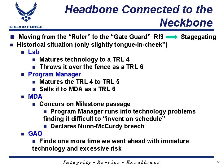 Headbone Connected to the Neckbone n Moving from the “Ruler” to the “Gate Guard”