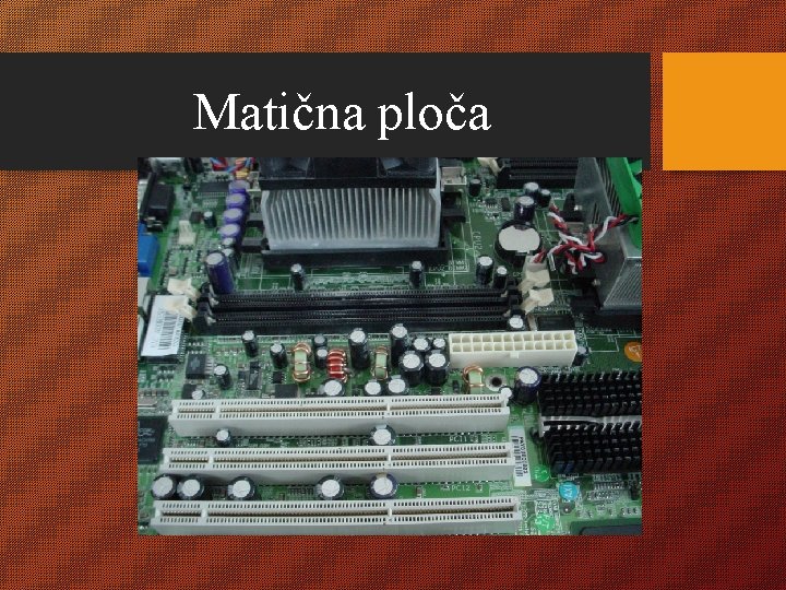 Matična ploča 