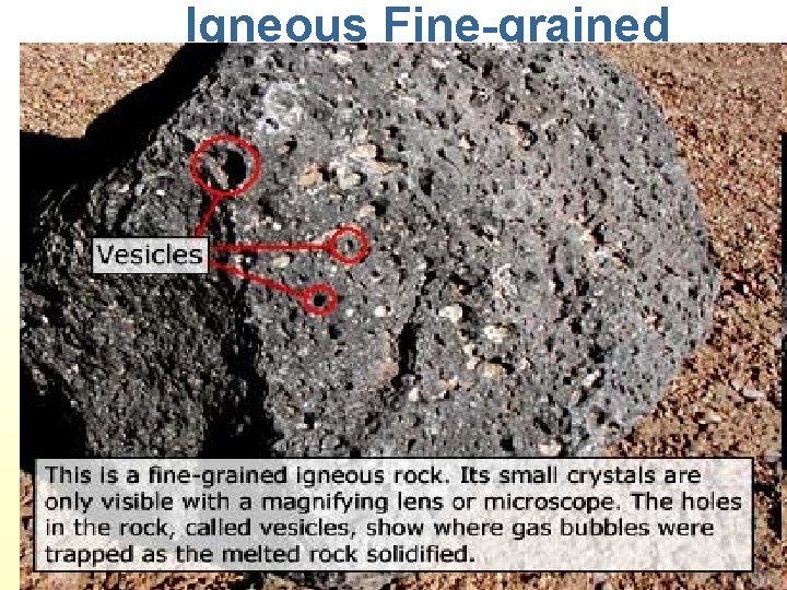 Igneous Fine-grained 24 