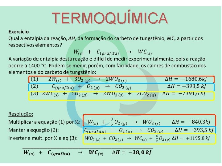 TERMOQUÍMICA 