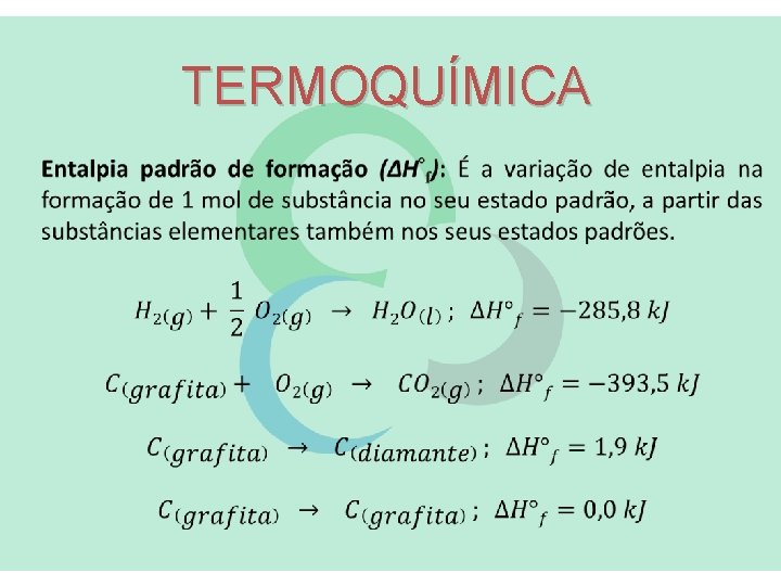 TERMOQUÍMICA 