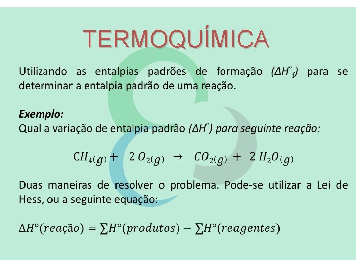 TERMOQUÍMICA 