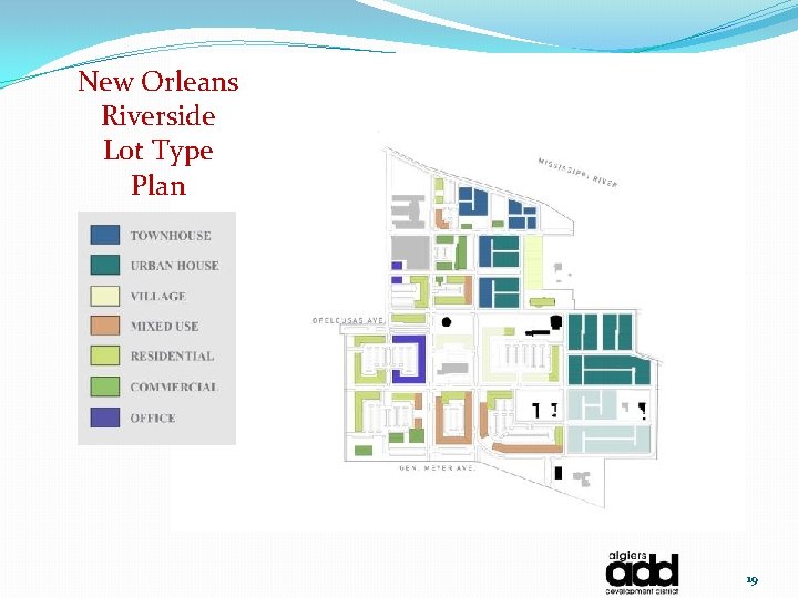New Orleans Riverside Lot Type Plan 19 