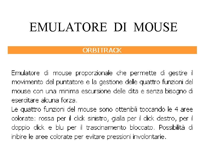 EMULATORE DI MOUSE 