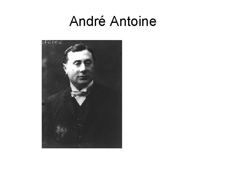 André Antoine 