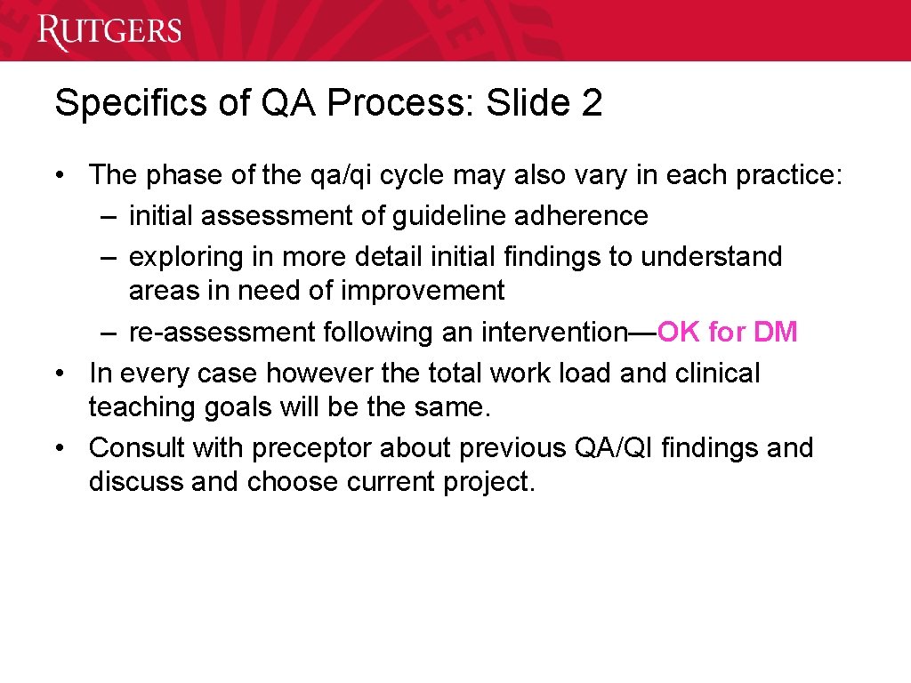 Introduction to QAQI 3 rd Clerkship Family Medicine