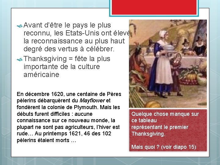  Avant d’être le pays le plus reconnu, les Etats-Unis ont élevé la reconnaissance