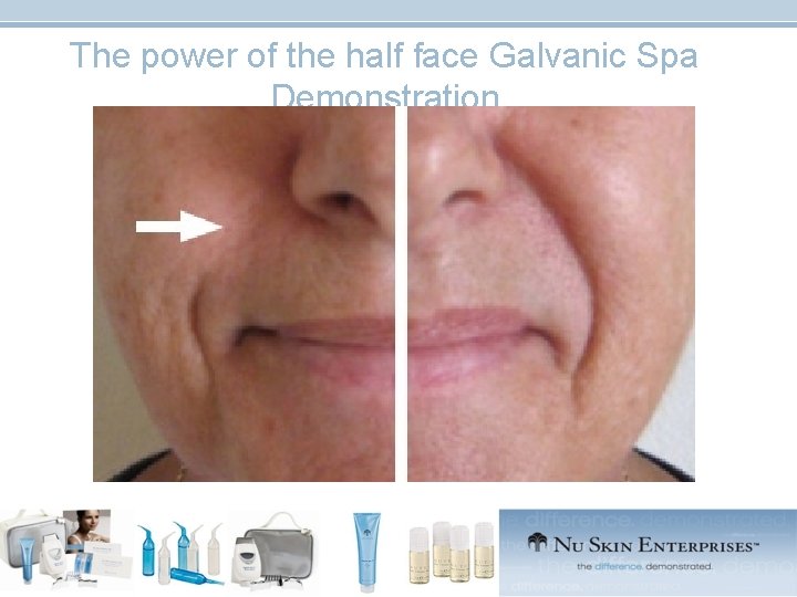 The power of the half face Galvanic Spa Demonstration 