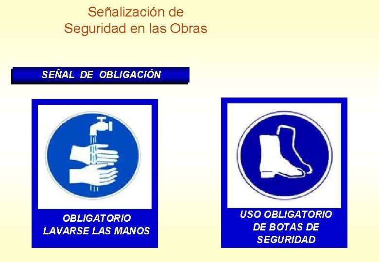 Señalización de Seguridad en las Obras SEÑAL DE OBLIGACIÓN USO OBLIGATORIO DE CINTURON DE Señalización de Seguridad en las Obras SEÑAL DE OBLIGACIÓN USO OBLIGATORIO DE CINTURON DE