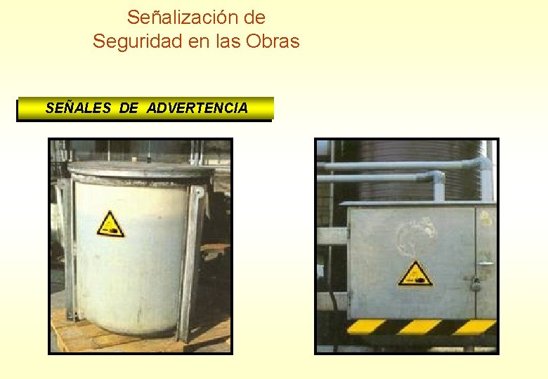 Señalización de Seguridad en las Obras SEÑALES DE ADVERTENCIA SUSTANCIAS RIESGO MATERIAS DE INFLAMABLES Señalización de Seguridad en las Obras SEÑALES DE ADVERTENCIA SUSTANCIAS RIESGO MATERIAS DE INFLAMABLES