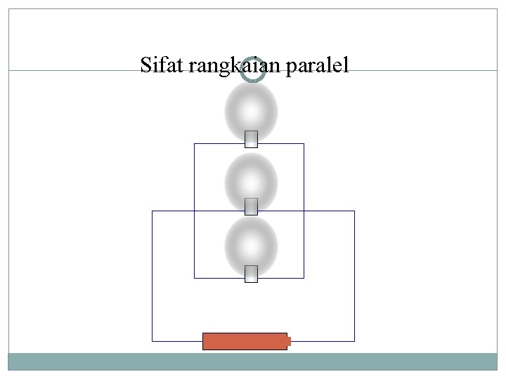Sifat rangkaian paralel 
