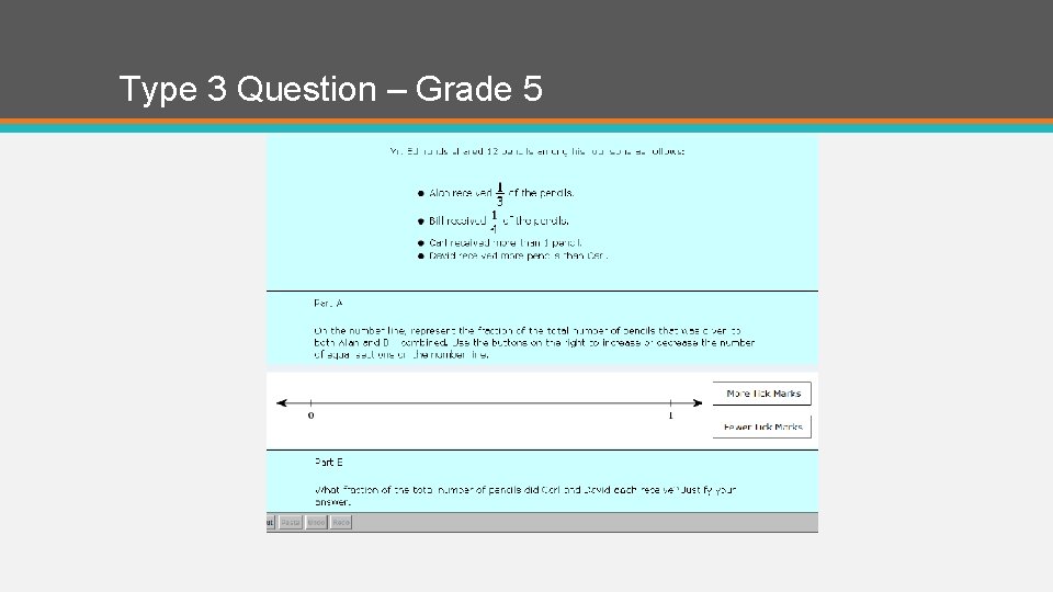 Type 3 Question – Grade 5 