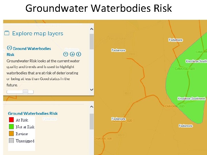 Groundwater Waterbodies Risk 