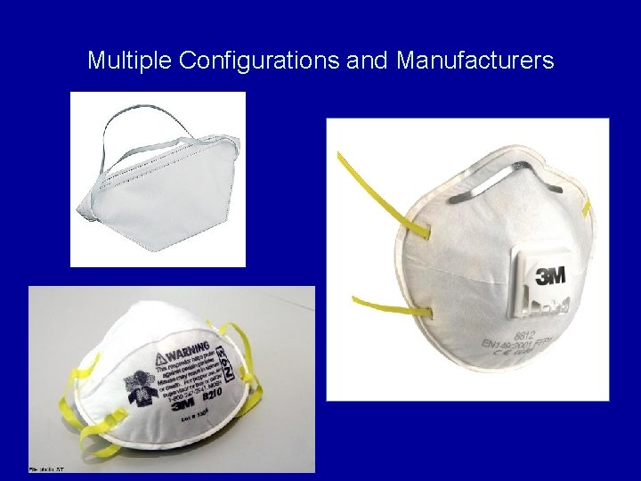 Multiple Configurations and Manufacturers 
