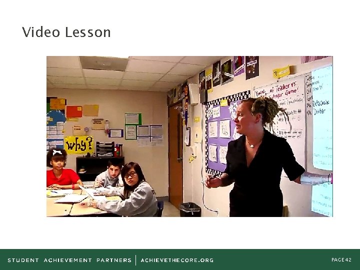 Video Lesson PAGE 42 Video Lesson PAGE 42