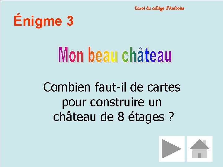 Liste Des Nigmes Le Tiers Ennemi Etrange Quotient