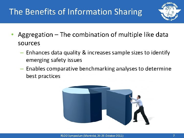 The Benefits of Information Sharing • Aggregation – The combination of multiple like data