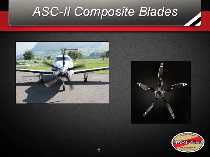 ASC-II Composite Blades 15 ASC-II Composite Blades 15