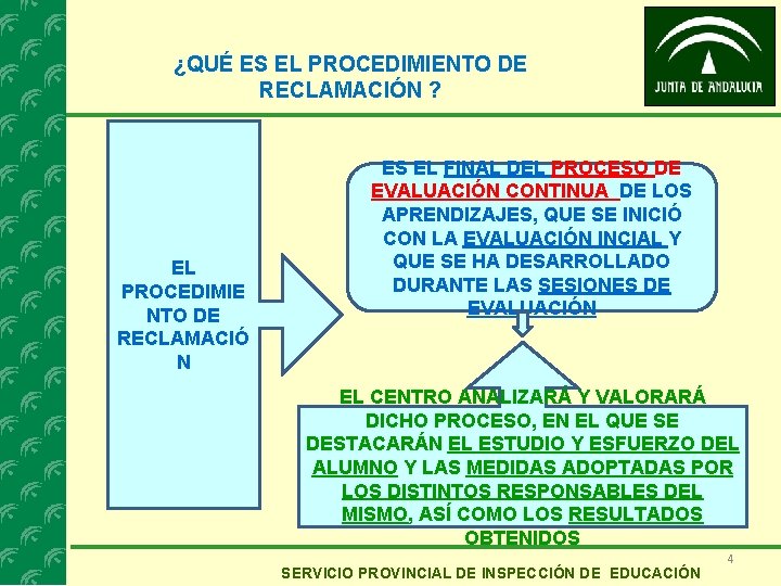 ¿QUÉ ES EL PROCEDIMIENTO DE RECLAMACIÓN ? EL PROCEDIMIE NTO DE RECLAMACIÓ N ES