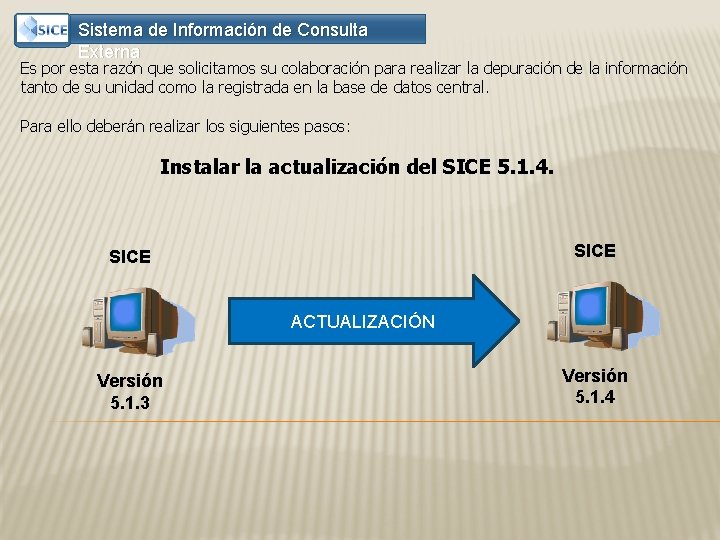 Sistema de Información de Consulta Externa Es por esta razón que solicitamos su colaboración