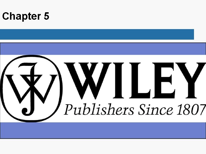 Chapter 5 