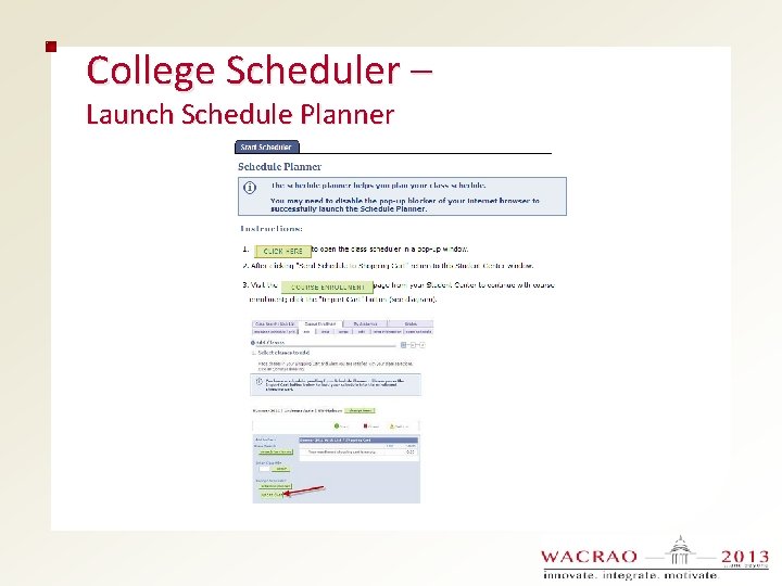 College Scheduler – Launch Schedule Planner 