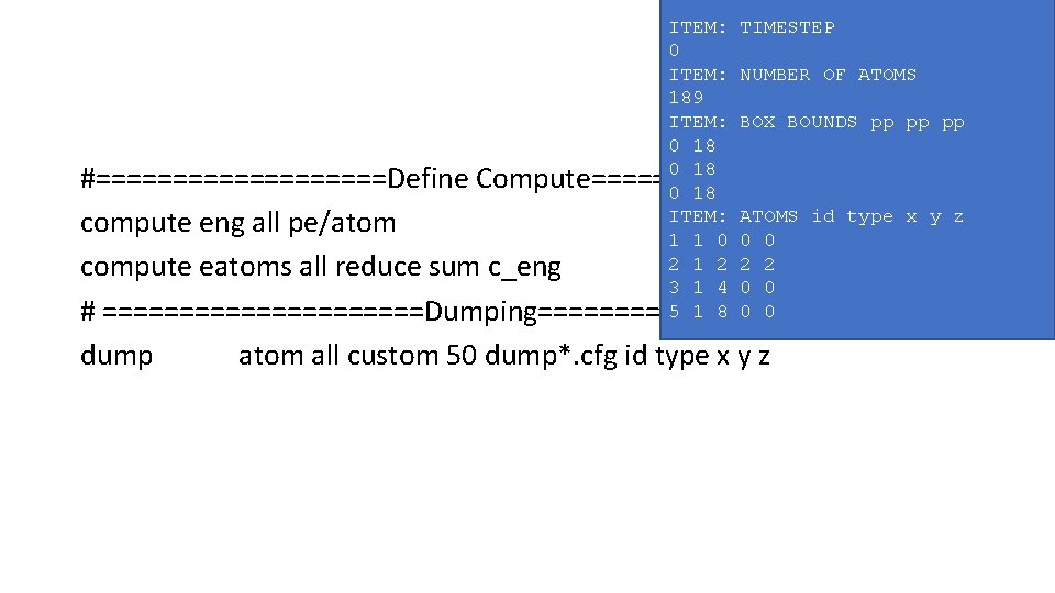 ITEM: TIMESTEP 0 ITEM: NUMBER OF ATOMS 189 ITEM: BOX BOUNDS pp pp pp