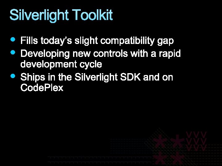 Silverlight Toolkit 