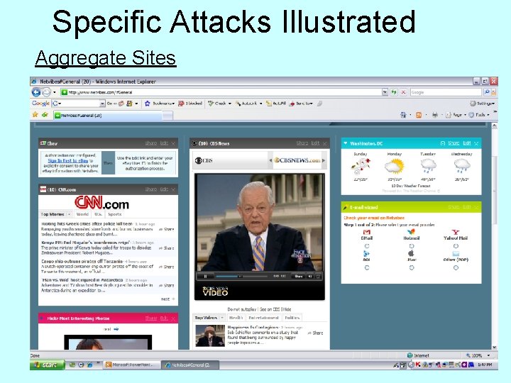 Specific Attacks Illustrated Aggregate Sites 