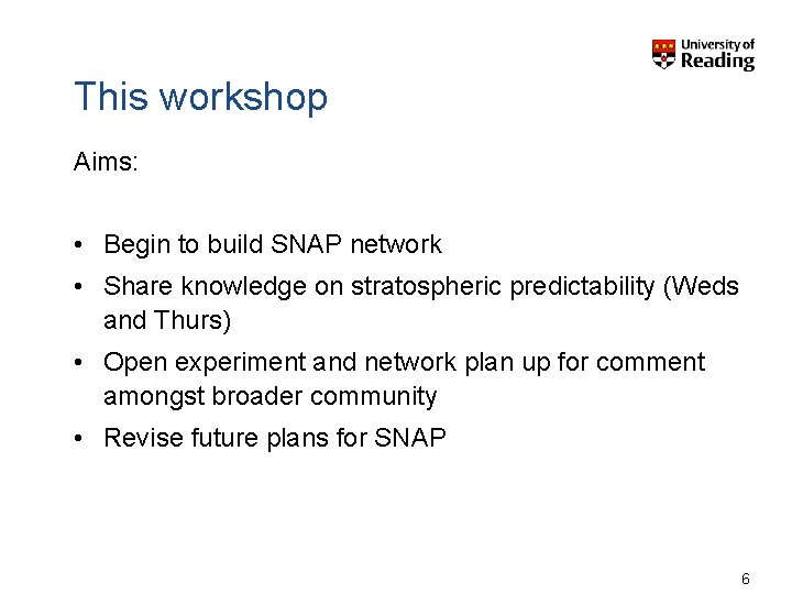 Snap Network Node Stratospheric Network for the Assessment of Predictability SNAP