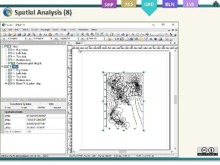 Spatial Analysis (8) SHP XLS GRD BLN LVL 