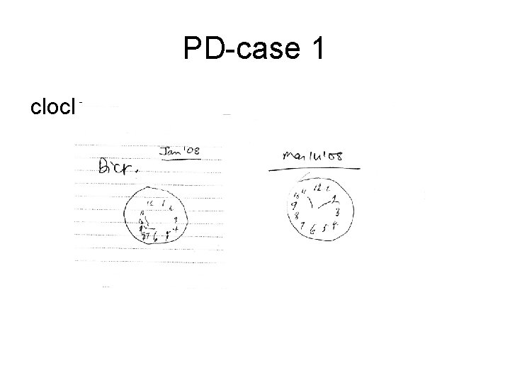 PD-case 1 clock 