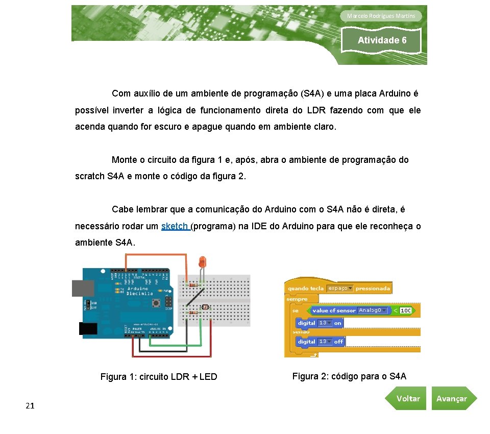 Marcelo Rodrigues Martins Atividade 6 Com auxílio de um ambiente de programação (S 4