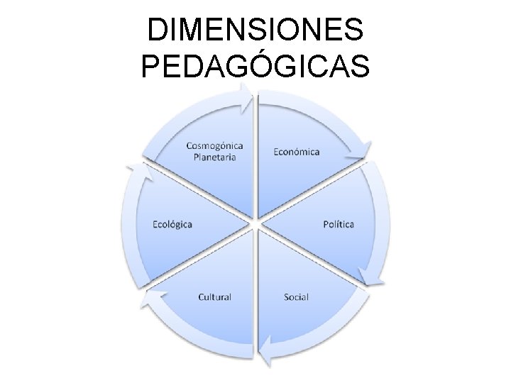 DIMENSIONES PEDAGÓGICAS 