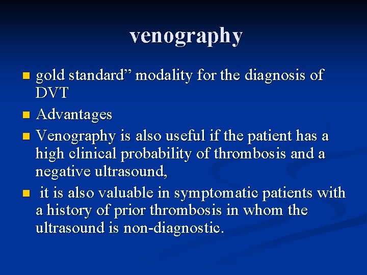 Deep Venous Thrombosis Dr Sheraz Ahmed Definition N