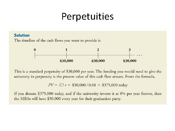 Perpetuities 