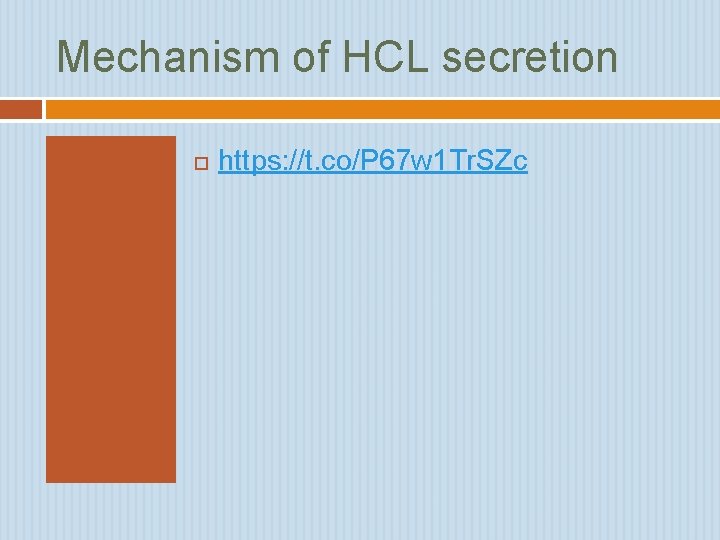 Mechanism of HCL secretion https: //t. co/P 67 w 1 Tr. SZc 