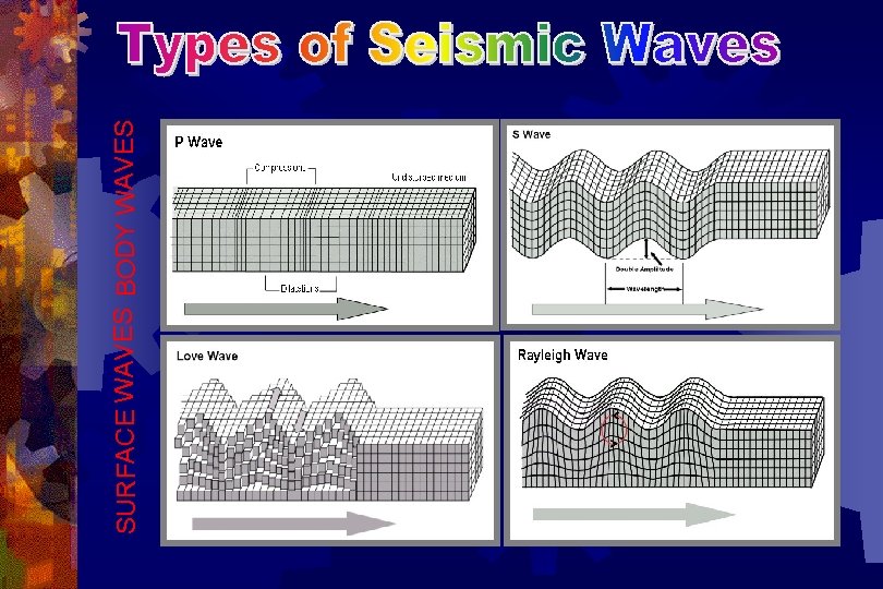 SURFACE WAVES BODY WAVES 