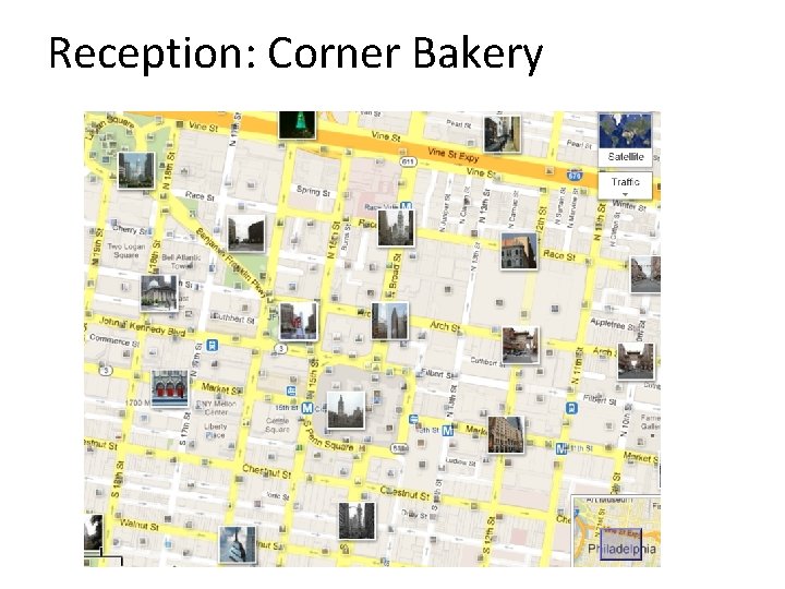 Reception: Corner Bakery 