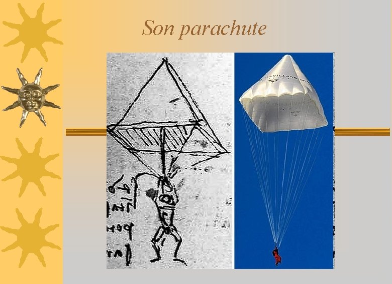 Son parachute 