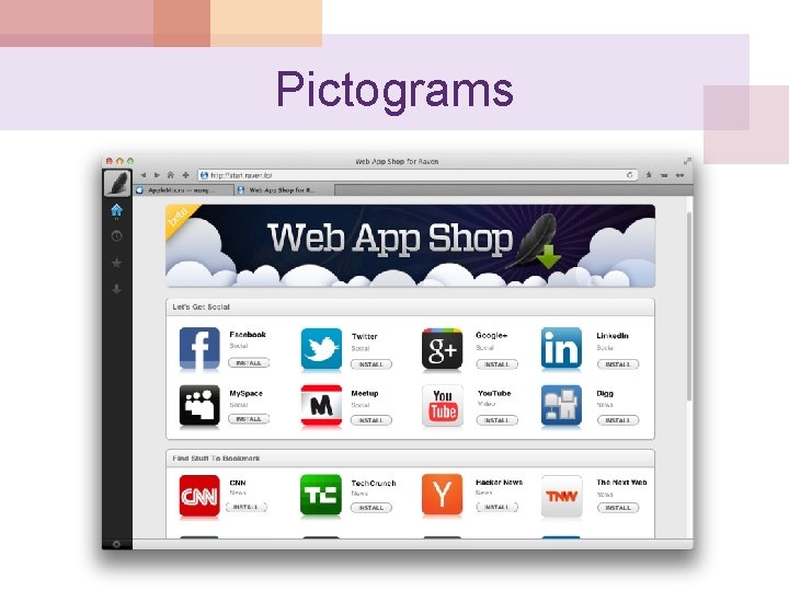 Pictograms 