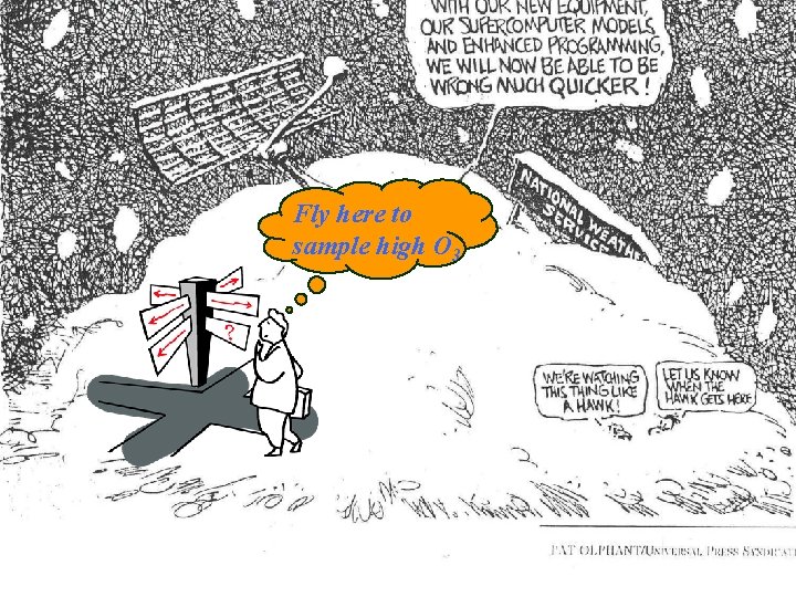 Fly here to sample high O 3 