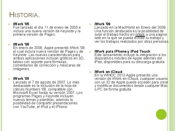 HISTORIA. Ø i. Work '05. Fue lanzado el día 11 de enero de 2005