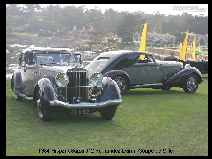 1934 Hispano. Suiza J 12 Fernandez Darrin Coupe de Ville 